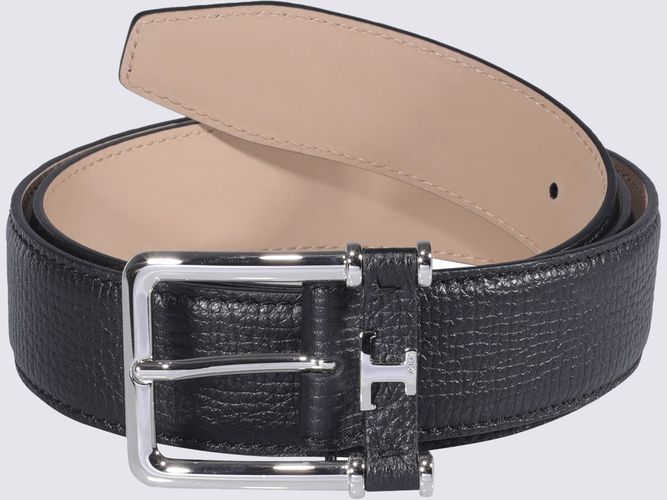 Tod's Black Leather Belt - Tod's - Modalova