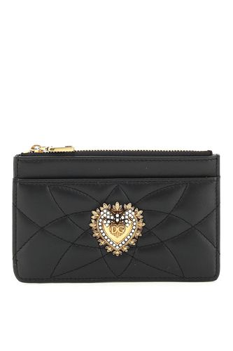 Devotion Zipped Card Holder - Dolce & Gabbana - Modalova