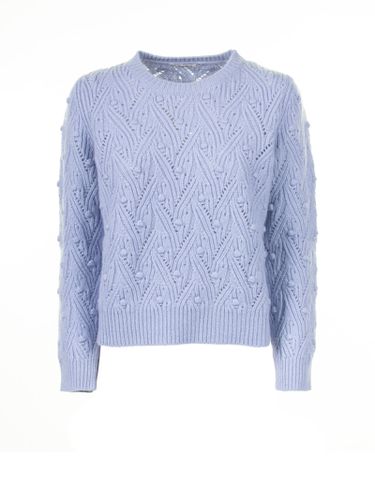 Kangra Blue Crewneck Sweater - Kangra - Modalova