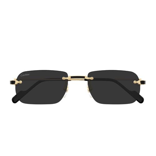 Cartier Ct0498s Premie Re De Cartier 001 Gold Grey Sunglasses - Cartier Eyewear - Modalova