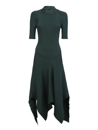 Asymmetric Ribbed-knit Short Sleeved Dress - Stella McCartney - Modalova
