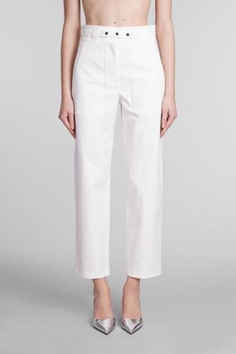 IRO Zoannah Pants In White Cotton - IRO - Modalova