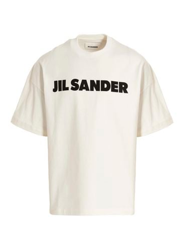 Jil Sander Logo Print T-shirt - Jil Sander - Modalova