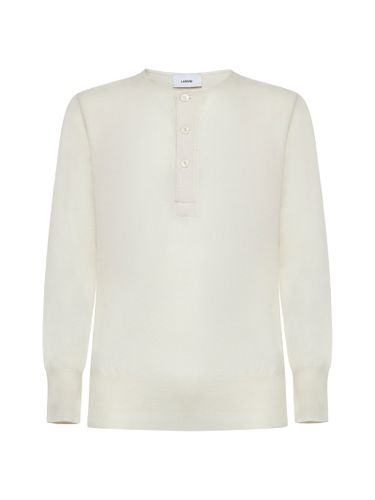 Lardini White Wool Knitwear - Lardini - Modalova