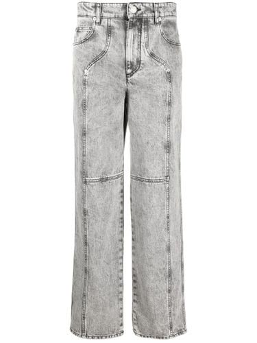 Light Grey Cotton Denim Jeans - Marant Étoile - Modalova