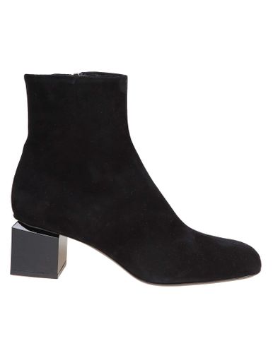 Angie Pure Ankle Boot In Suede - AGL - Modalova