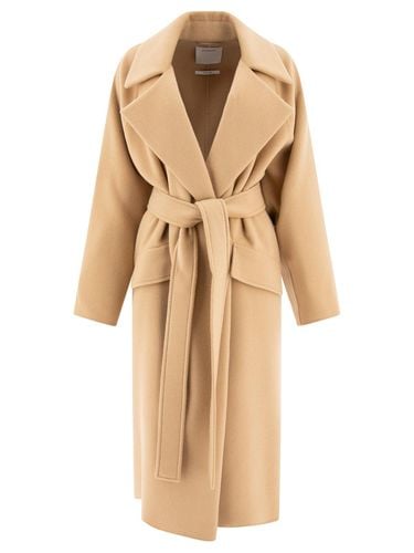 Orense Belted Long-sleeved Coat - SportMax - Modalova