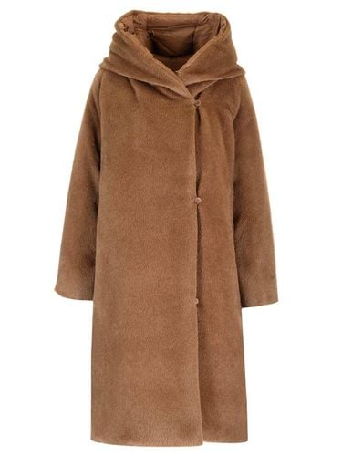 Buttoned Long-sleeved Reversible Coat - Max Mara The Cube - Modalova