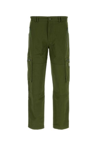 Kenzo Olive Green Cotton Cargo Pant - Kenzo - Modalova