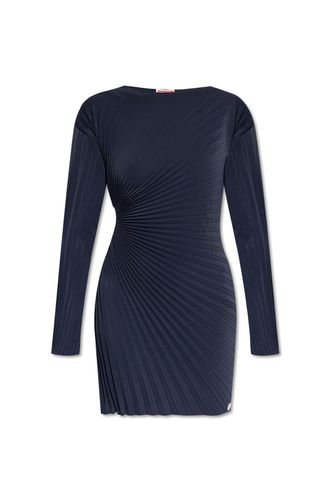 Long Sleeved Pleated Ruched Mini Dress - Kenzo - Modalova