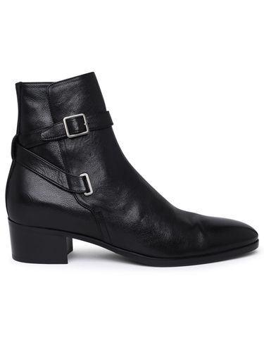 Dorian Calf Ankle Boots - Saint Laurent - Modalova