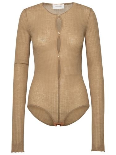 Dinar Bodysuit In Wool Blend Yarn - SportMax - Modalova