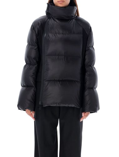 Wool Melton Detail Down Jacket - Sacai - Modalova