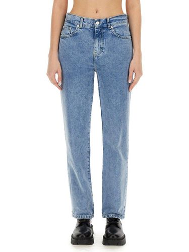 Jeans Straight Leg Boyfriend Jeans - M05CH1N0 Jeans - Modalova