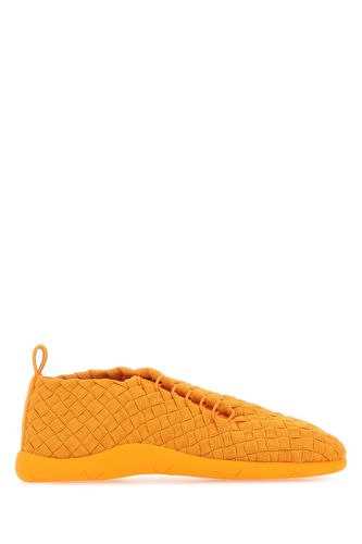 Orange Fabric Plat Sneakers - Bottega Veneta - Modalova