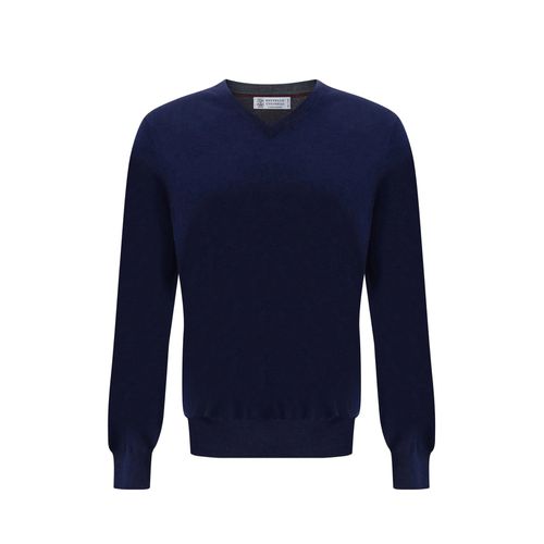 Brunello Cucinelli V Neck Sweater - Brunello Cucinelli - Modalova