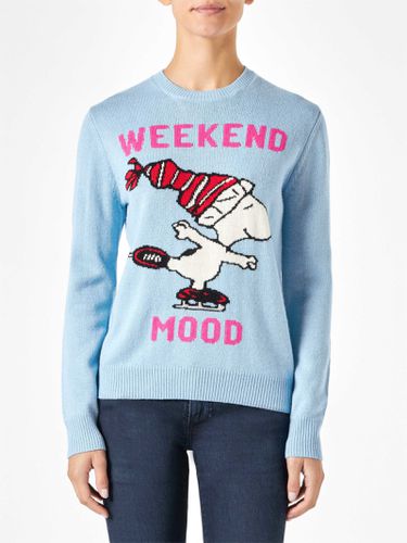 Woman Sweater With Snoopy Print Peanuts Special Edition - MC2 Saint Barth - Modalova