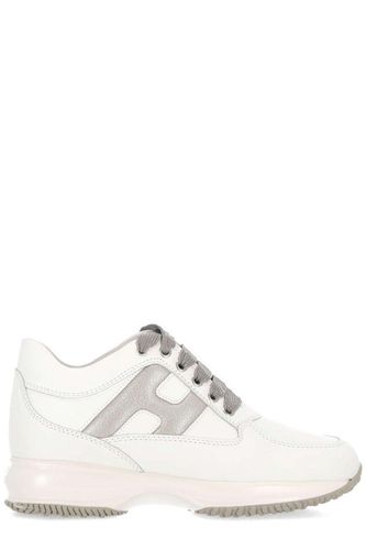 Hogan Logo Patch Low-top Sneakers - Hogan - Modalova