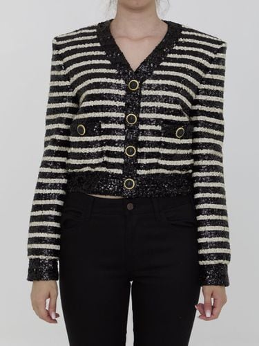 Balmain Sequined Cropped Jacket - Balmain - Modalova