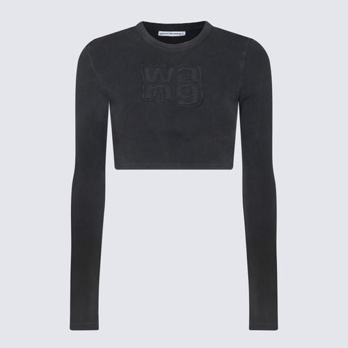 Dark Grey Cotton T-shirt - Alexander Wang - Modalova