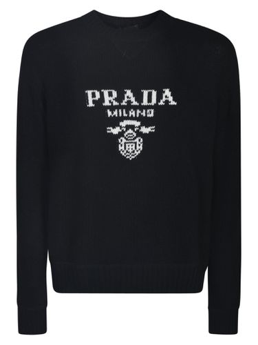 Prada Logo Sweater - Prada - Modalova