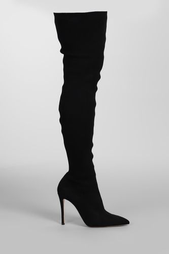 Julia High Heels Boots In Suede - Casadei - Modalova