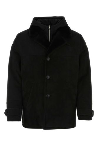 Prada Black Shearling Jacket - Prada - Modalova