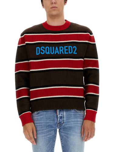 Dsquared2 Jersey With Logo - Dsquared2 - Modalova