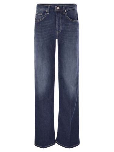 Jacklyn - Wide-leg Jeans In Stretch Denim - Dondup - Modalova