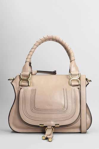 Cappuccino Leather Small Marcie Handbag - Chloé - Modalova