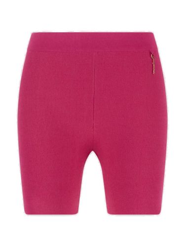 Jacquemus Charm Logo Knit Shorts - Jacquemus - Modalova