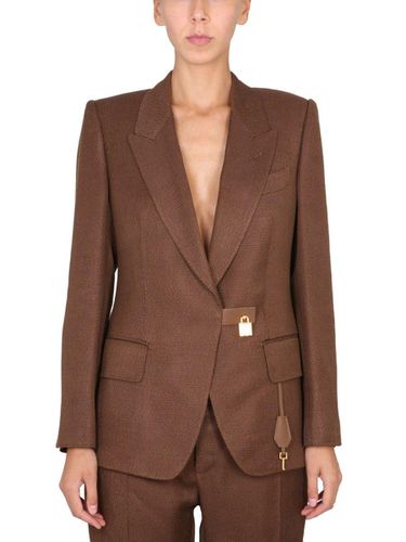 Padlock Single-breasted Blazer - Tom Ford - Modalova