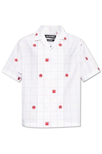 La Chemise Jean Laboratory Jacquard Bowling Shirt - Jacquemus - Modalova