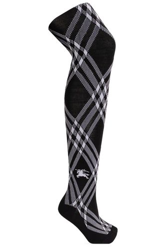 Equestrian Knight Motif Knit Tights - Burberry - Modalova