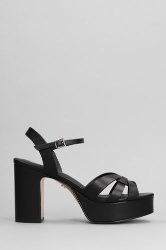 Aria Platform 95 Sandals In Leather - Lola Cruz - Modalova