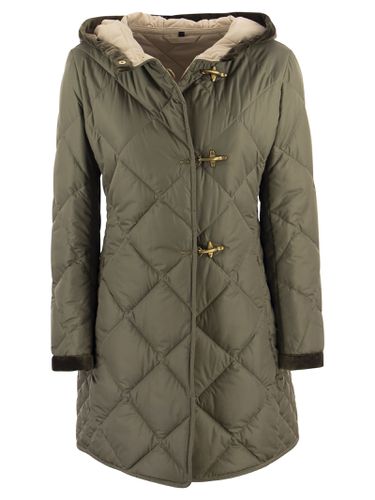 Fay Virginia Quilted Coat With Hood - Fay - Modalova