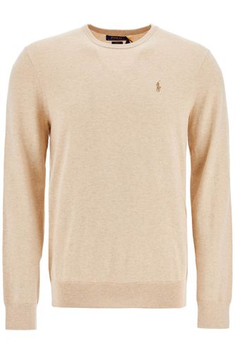 Slim Fit Cotton Sweater - Polo Ralph Lauren - Modalova