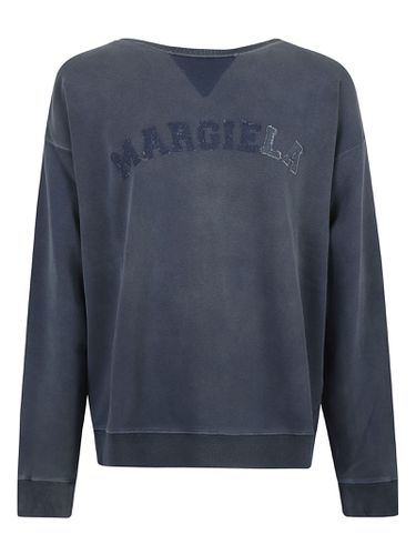Logo Embroidered Dyed Sweatshirt - Maison Margiela - Modalova