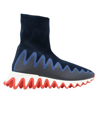 Fabric Sharky Sock Sneakers - Christian Louboutin - Modalova