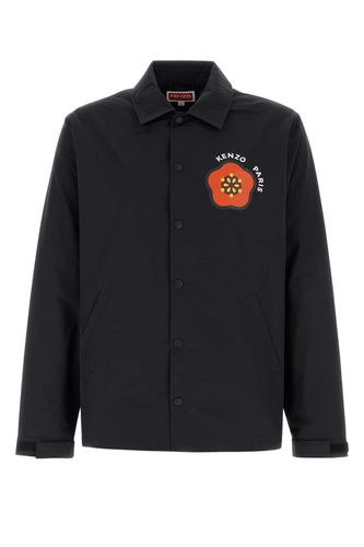 Kenzo Black Cotton Blend Jacket - Kenzo - Modalova