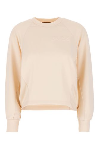 Sand Stretch Polyester Blend Sweatshirt - Hugo Boss - Modalova