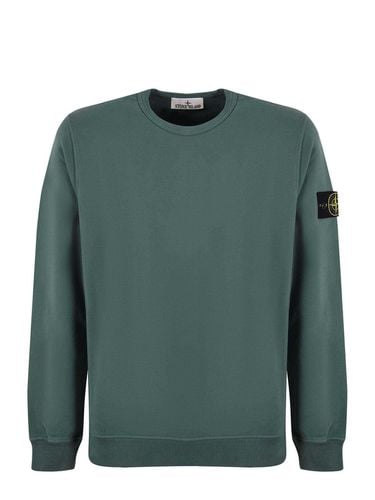 Compass Patch Crewneck Sweatshirt - Stone Island - Modalova