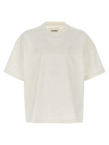 Jil Sander Logo Print T-shirt - Jil Sander - Modalova