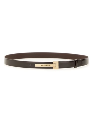 Dolce & Gabbana Belt With Logo - Dolce & Gabbana - Modalova