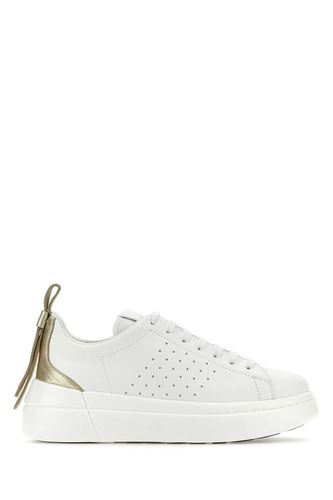 White Leather Bowalk Sneakers - RED Valentino - Modalova