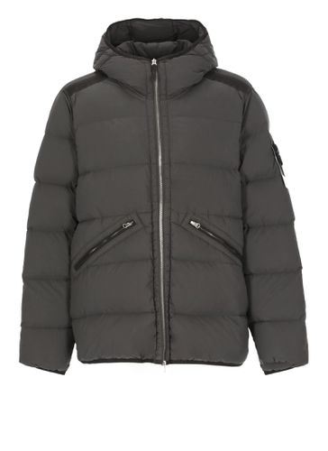 Quilted Jacket With Logo - Stone Island - Modalova