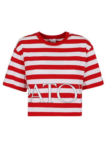 Patou Breton Stripe Cropped Tsh - Patou - Modalova