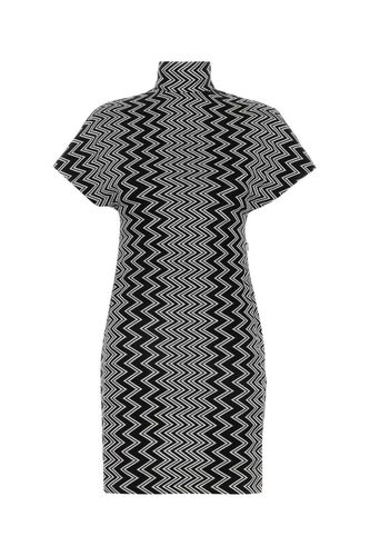 Missoni Zigzag Mock Neck Dress - Missoni - Modalova