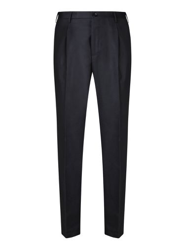 Incotex Tapared Black Trousers - Incotex - Modalova