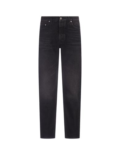 Arr Tab Tapered Jeans With Applique - Off-White - Modalova